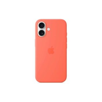 APPLE iPhone16 Silicone Case, with MagSafe, Tangerine