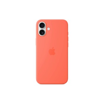 APPLE iPhone 16 Plus Silicone Case, with MagSafe, Tangerine APPLE iPhone 16 Plus Silicone Case, with MagSafe, Tangerine