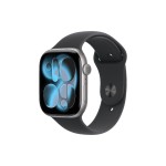 Apple Watch S11 GPS 46 Space Grey Alu S, mit Black Sport Band - S/M
