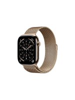 Apple Watch Series 11 46 mm LTE Gold Titanium Milanese Loop S/M
