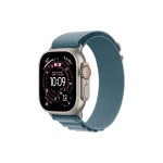 Apple Watch Ultra 3 Natural Titanium Light Blue Alpine Loop L
