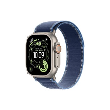 Apple Watch Ultra 3 2025 Natural Titanium, mit Blue/Bright Trail Loop - M/L Apple Watch Ultra 3 2025 Natural Titanium, mit Blue/Bright Trail Loop - M/L