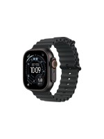 Apple Watch Ultra 3 Black Titanium Black Ocean Band
