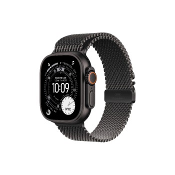 Apple Watch Ultra 3 2025 Black Titanium, mit Milanese Loop - Small Apple Watch Ultra 3 2025 Black Titanium, mit Milanese Loop - Small