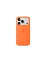 Apple iPhone 17 Pro Silicone Case, MagSafe, Orange
