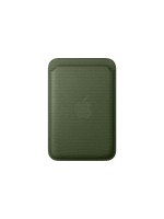 Apple iPhone Fine Woven Wallet avec MagSafe Vert mousse