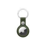Apple Porte-clés AirTag en tissu fin Vert mousse