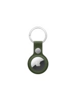 Apple Porte-clés AirTag en tissu fin Vert mousse