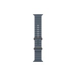 Apple OceanBand, 49mm AnchorBlue Natural Titanium Finish