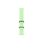 Apple OceanBand, 49mm Neon Green Black Titanium Finish