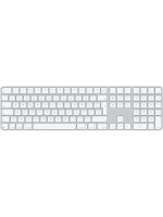 Apple Magic Keyboard NUM white DE Layout, Bluetooth Keyboard with Touch ID, DE