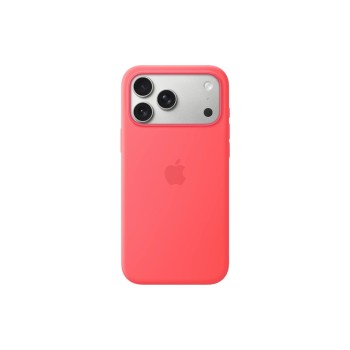 Apple Silicone Case, Mag Safe, iPhone 17 Pro Max, Bright Guava Apple Silicone Case, Mag Safe, iPhone 17 Pro Max, Bright Guava
