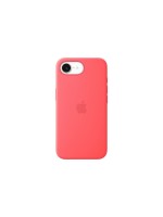Apple Silicone Case, Mag Safe, iPhone 17e, Bright Guava