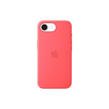 Apple Silicone Case, Mag Safe, iPhone 17e, Bright Guava Apple Silicone Case, Mag Safe, iPhone 17e, Bright Guava