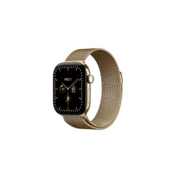 Apple Watch Series 12, 42mm, CEL, Gold Titan, Gold Milanese Loop Apple Watch Series 12, 42mm, CEL, Gold Titan, Gold Milanese Loop