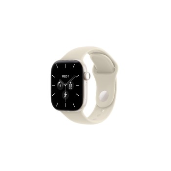 Apple Watch Series 12, 42mm, CEL, White Cer, Sand SP Band S/M