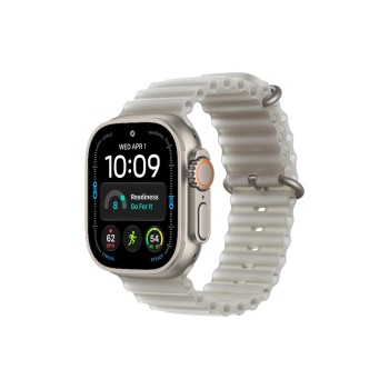 Apple Watch Ultra 4, 49mm, Nature Titan, Grey Ocean Band