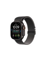 Apple Watch Ultra 4 Black Titan Milanese Loop L
