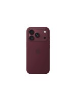 Apple Coque en silicone avec MagSafe pour iPhone 18 Pro, couleur bordeaux