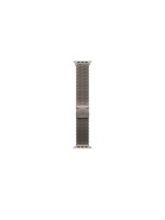 Apple Milanese Loop 49 mm, titane naturel, grand modèle