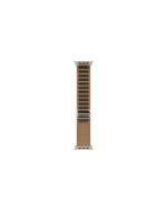Apple Alpine Loop 49 mm Desert, finition titane naturel, grand modèle