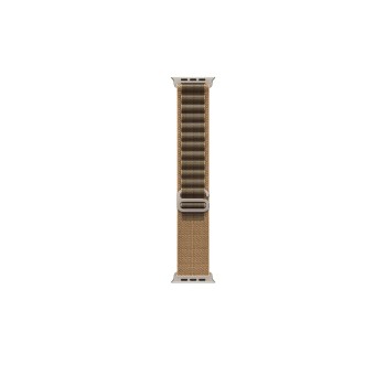 Apple Alpine Loop 49 mm Desert, finition titane naturel, grand modèle