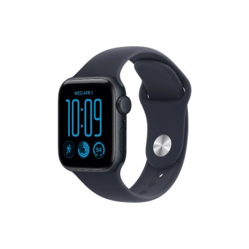 Apple Watch SE 3, 40mm, GPS, Midnight Alu, Blue SP Band S/M