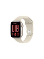 Apple Watch SE 3, 44mm, GPS, Starlight Alu, Sand SP Band S/M