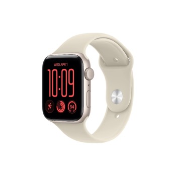 Apple Watch SE 3, 44mm, GPS, Starlight Alu, Sand SP Band S/M Apple Watch SE 3, 44mm, GPS, Starlight Alu, Sand SP Band S/M