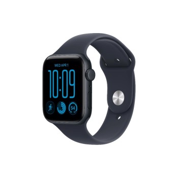 Apple Watch SE 3, 44mm, CEL, Midnight Alu, Blue SP Band S/M