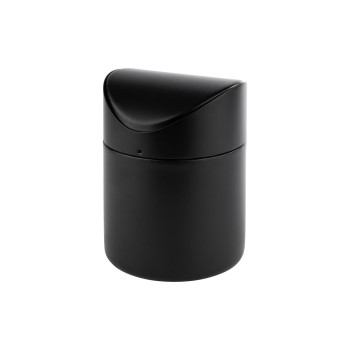 APS Poubelle de table Snap 1.2 l, Noir