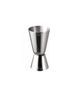 APS Double mesure à cocktail 40/20 ml, argent