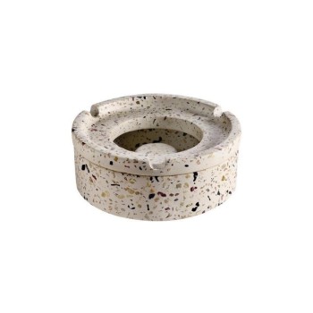 APS Aschenbecher TERRAZZO, 10.5 x 10.5 x 5 cm