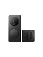 Aqara Smart Video Doorbell G4, black , 95dB, USB-C, Batterie/Netz