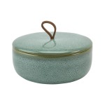 Aquanova Boîte de rangement Ugo Ø 17 cm, Vert