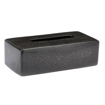 Aquanova Kosmetiktücherbox Ugo, Schwarz, 26.3x13.4x8.4 cm, Steingut Aquanova Kosmetiktücherbox Ugo, Schwarz, 26.3x13.4x8.4 cm, Steingut
