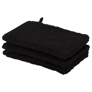 Aquanova Waschhandschuh London, 16x22 cm, Schwarz,100% ÄgyptischeBaumwolle, 600 gr/m² Aquanova Waschhandschuh London, 16x22 cm, Schwarz,100% ÄgyptischeBaumwolle, 600 gr/m²