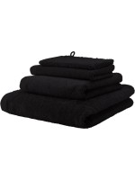 Aquanova Serviette de douche Londres 1 pièce 100 x 150 cm, Noir