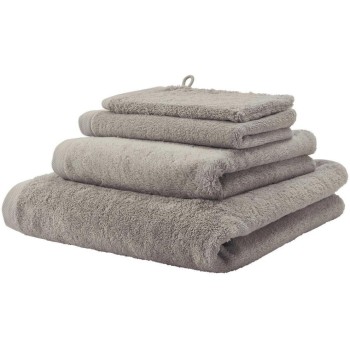 Aquanova Serviette de douche Londres 1 pièce 100 x 150 cm, Gris Aquanova Serviette de douche Londres 1 pièce 100 x 150 cm, Gris