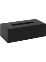 Aquanova Kosmetiktücherbox Moon, Black, Polymarble, 26.5x13x8 cm