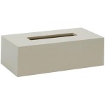 Aquanova Boîte à mouchoirs Moon Beige, Polymarbre