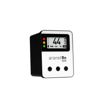 Aranet Radon One Sensor TDSPSRH4.0BW, Bluetooth, Tasten, Weiss