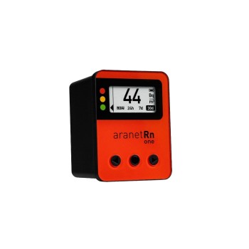 Aranet Radon One Sensor TDSPSRH4.0BR, Bluetooth, Tasten, Rot