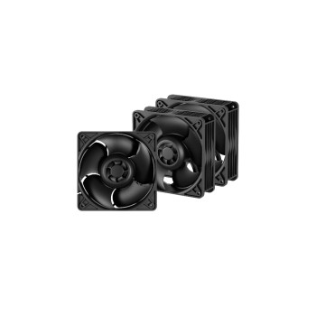 Arctic Cooling Ventilateur PC S12038-8K, 120 mm, 8000 RPM, noir, 3 pièces