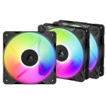 Arctic Cooling Ventilateur PC P12 Pro Revers ARGB 120 x 120 x 25 mm, 3 pièces