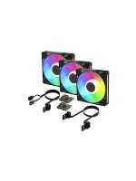 Gehäuselüfter Arctic BioniX P14 ARGB, Schwarz, 3er Pack