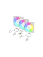 Case ventilator Arctic BioniX P14 ARGB, white, 3er Pack