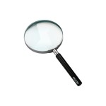 ARDA Lupe Ø 10cm, Glas, Vergrösserung 2.5 Fach