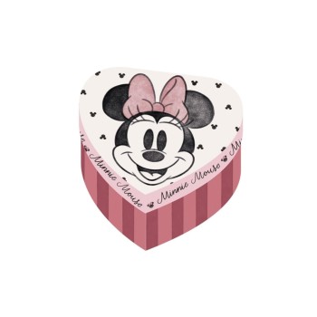 Arditex Geschenkbox Minnie Mouse, Herzform, 12x12x7 cm