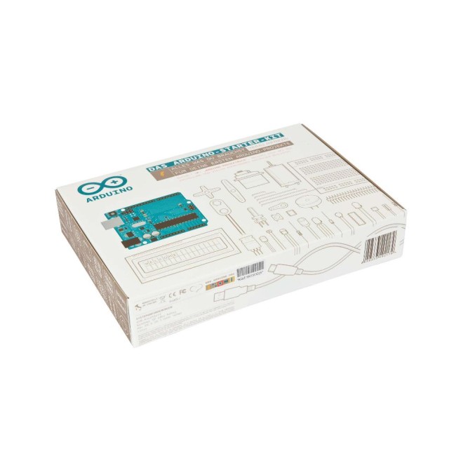 Arduino Starter Kit: Arduino Uno R3,french, with Breadboard, cable, LEDs, u.v.m.